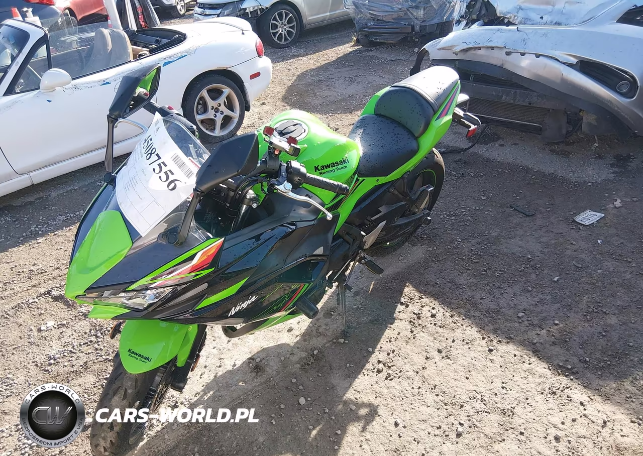 2024 Kawasaki Ex650 P VIN:ML5EXEP10RDAB5920 - 2