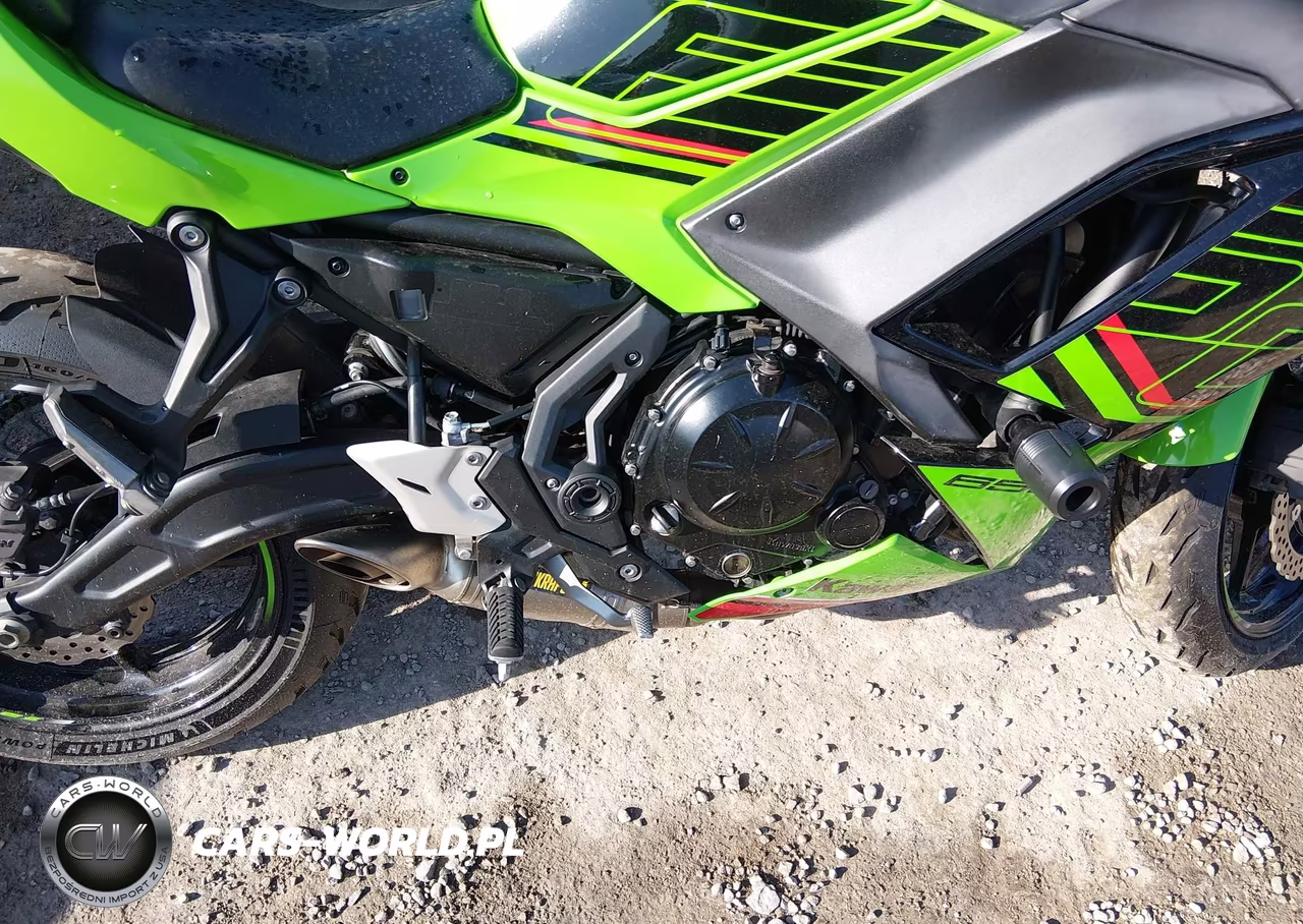 2024 Kawasaki Ex650 P VIN:ML5EXEP10RDAB5920 - 8