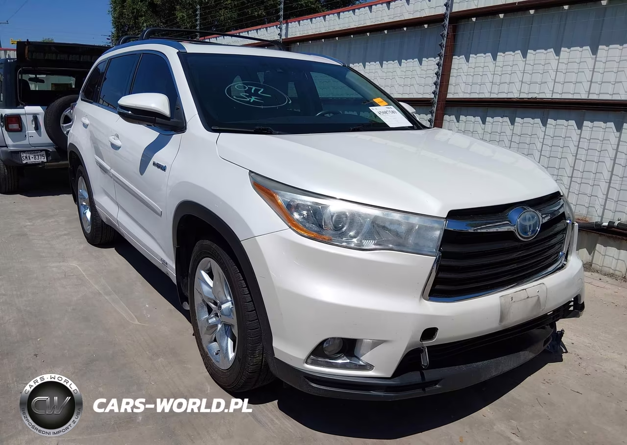 2016 Toyota Highlander Hybrid Limited Platinum V6 – zdjęcie 1 z 18