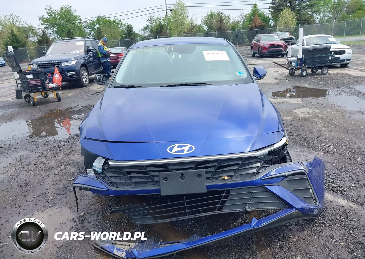 2024 Hyundai Elantra Se VIN:KMHLL4DG1RU727636 - 12