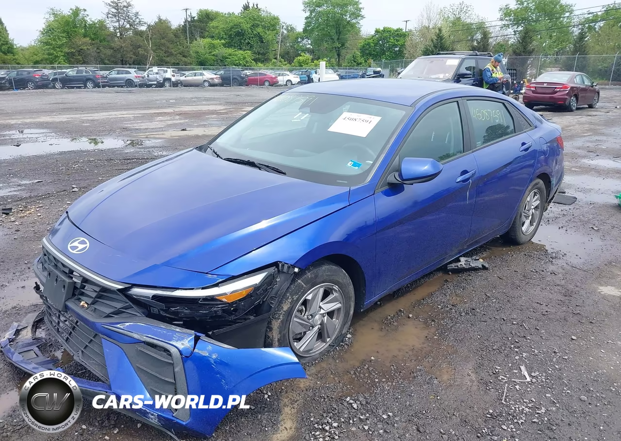 2024 Hyundai Elantra Se VIN:KMHLL4DG1RU727636 - 2