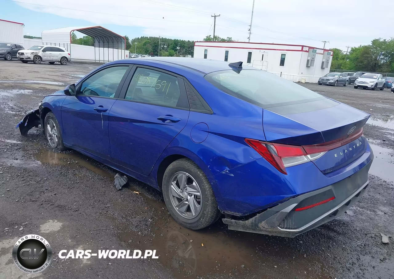 2024 Hyundai Elantra Se VIN:KMHLL4DG1RU727636 - 3