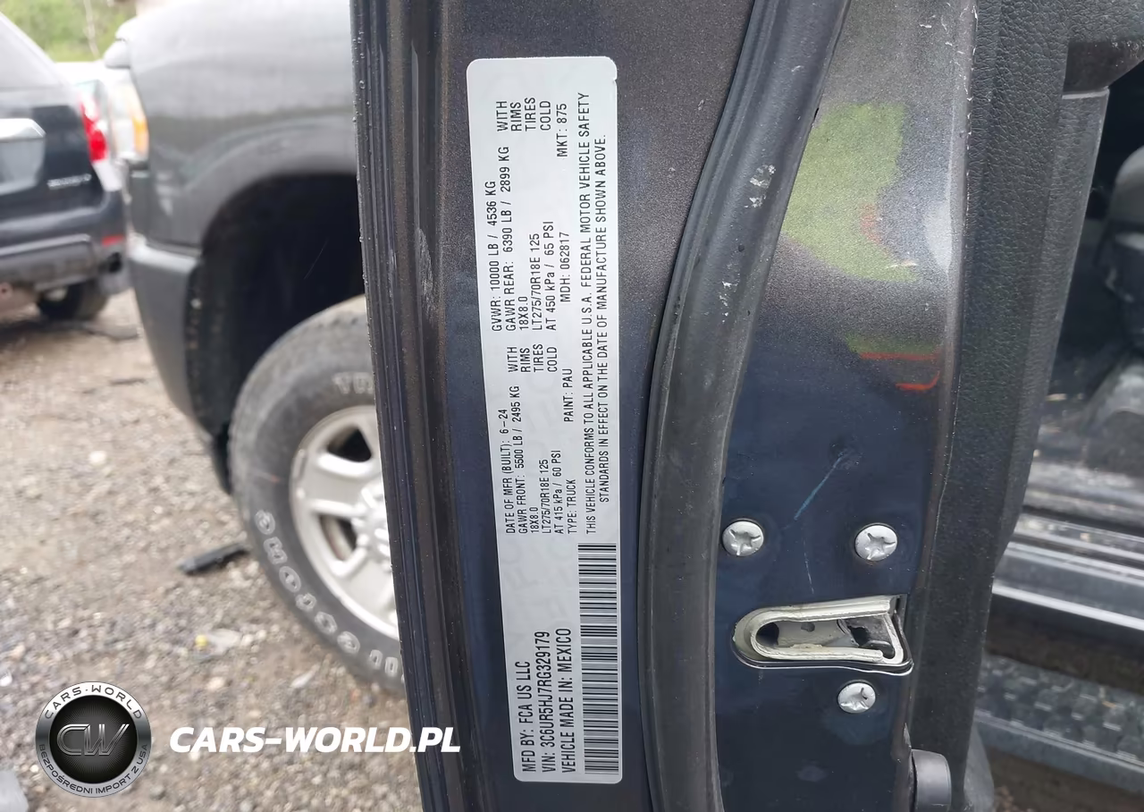 2024 Ram 2500 Tradesman 4X4 8' Box VIN:3C6UR5HJ7RG329179 - 9