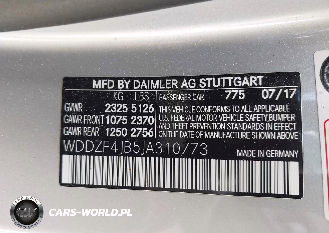 2018 Mercedes-Benz E 300 VIN:WDDZF4JB5JA310773 - 9
