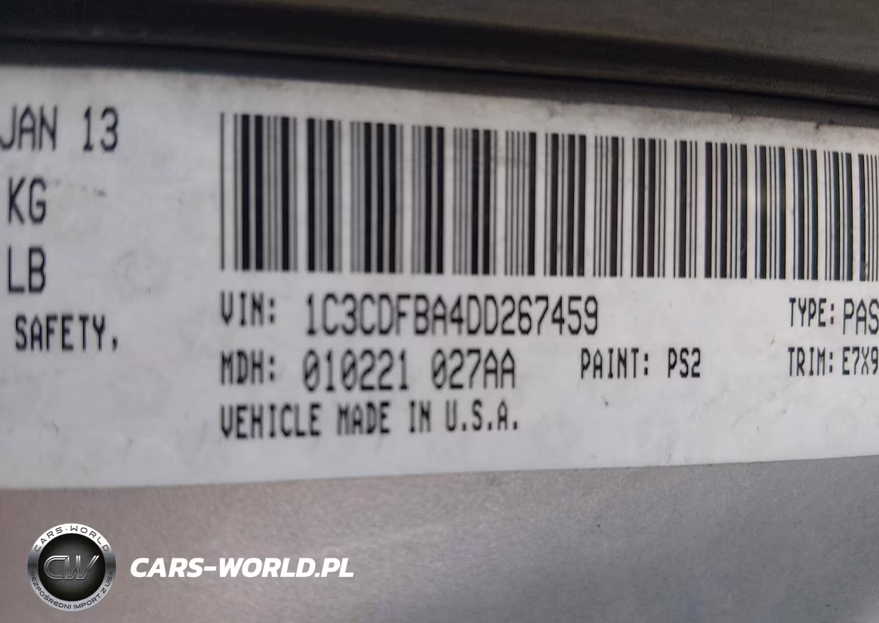 2013 Dodge Dart Sxt VIN:1C3CDFBA4DD267459 - 9