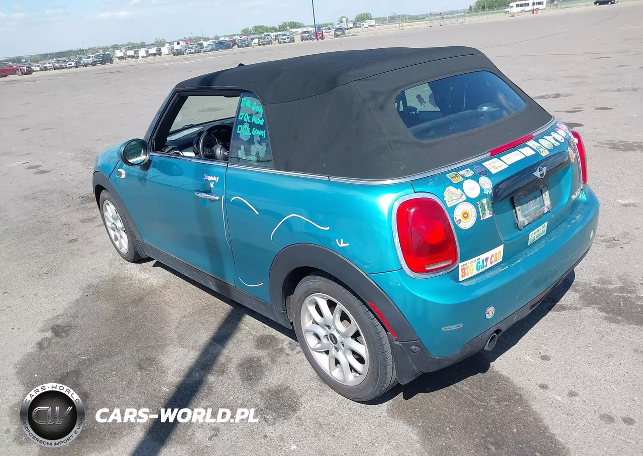 2017 Mini Convertible Cooper VIN:WMWWG5C35H3C99309 - 3