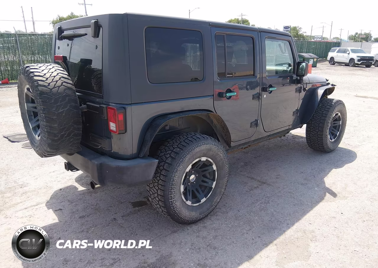 2007 Jeep Wrangler Unlimited Rubicon VIN:1J8GA69127L144287 - 4