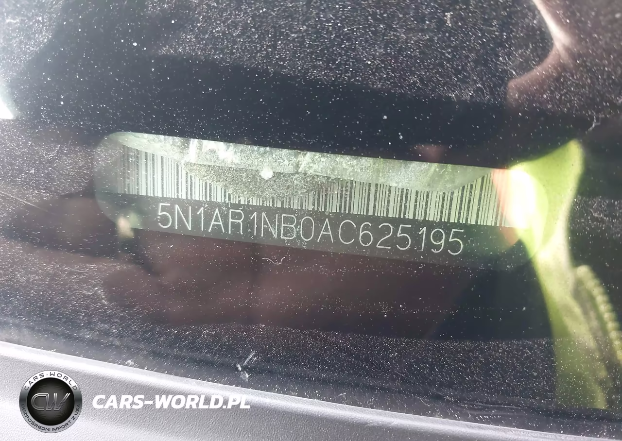2010 Nissan Pathfinder Le VIN:5N1AR1NB0AC625195 - 11