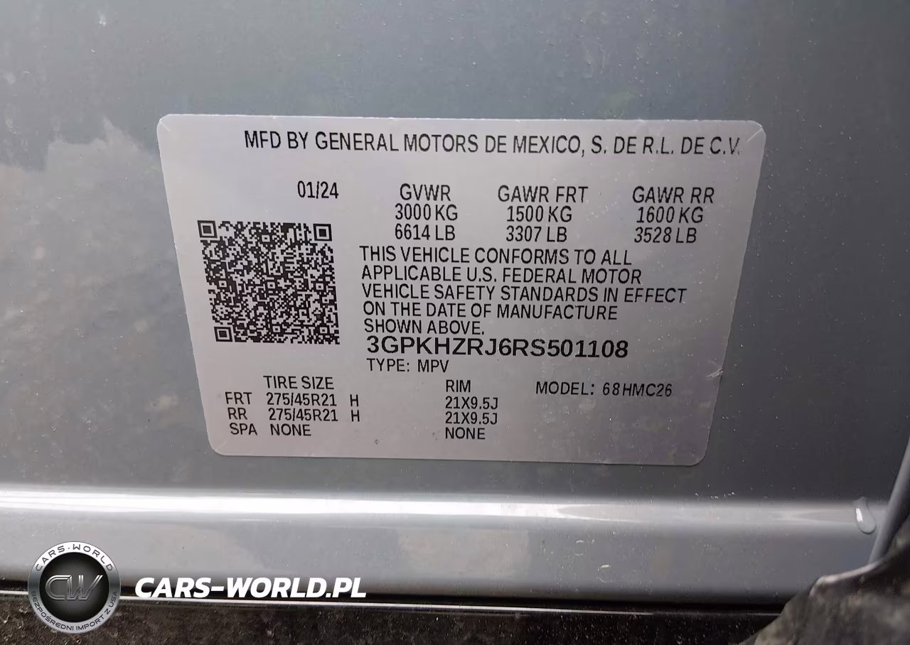 2024 Honda Prologue Elite VIN:3GPKHZRJ6RS501108 - 9
