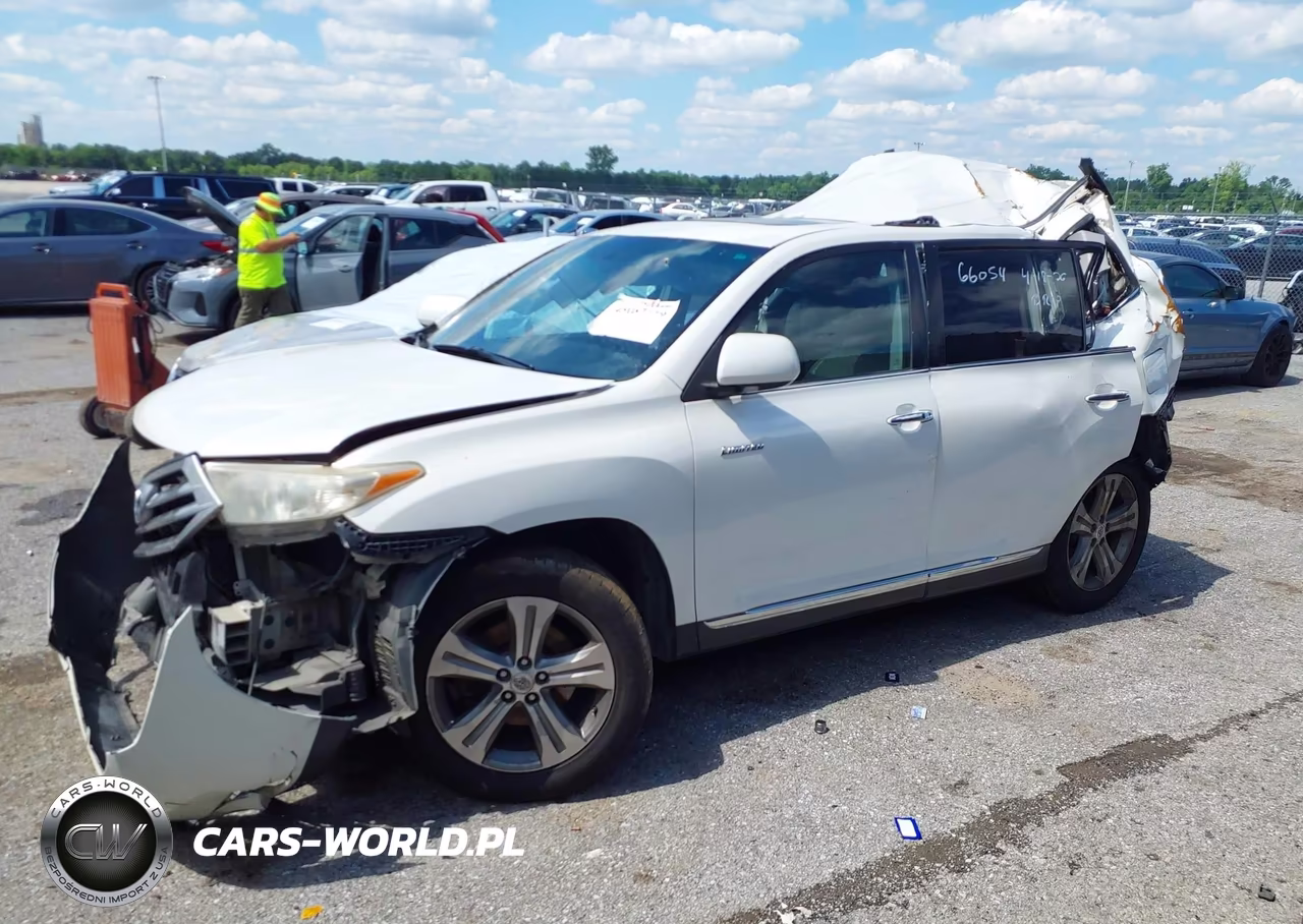 2012 Toyota Highlander Limited V6 VIN:5TDYK3EH9CS061409 - 14