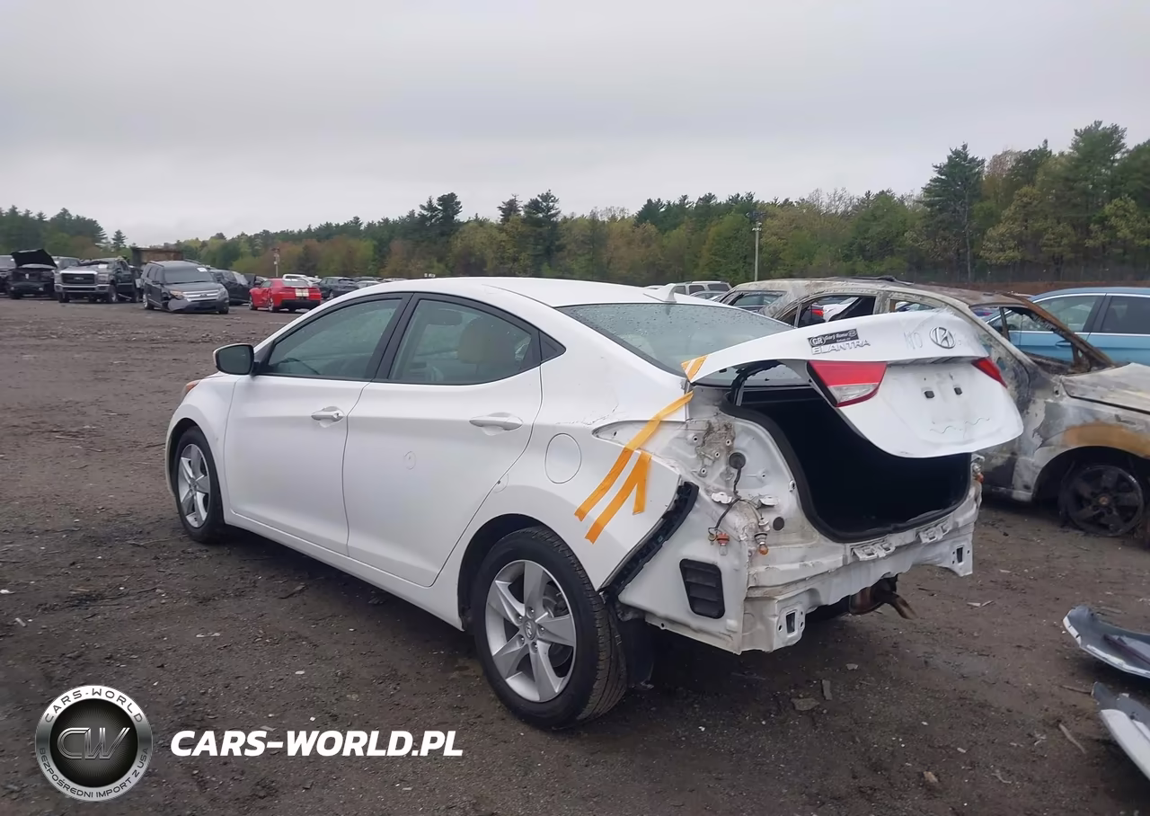 2013 Hyundai Elantra Gls VIN:5NPDH4AE4DH212405 - 3
