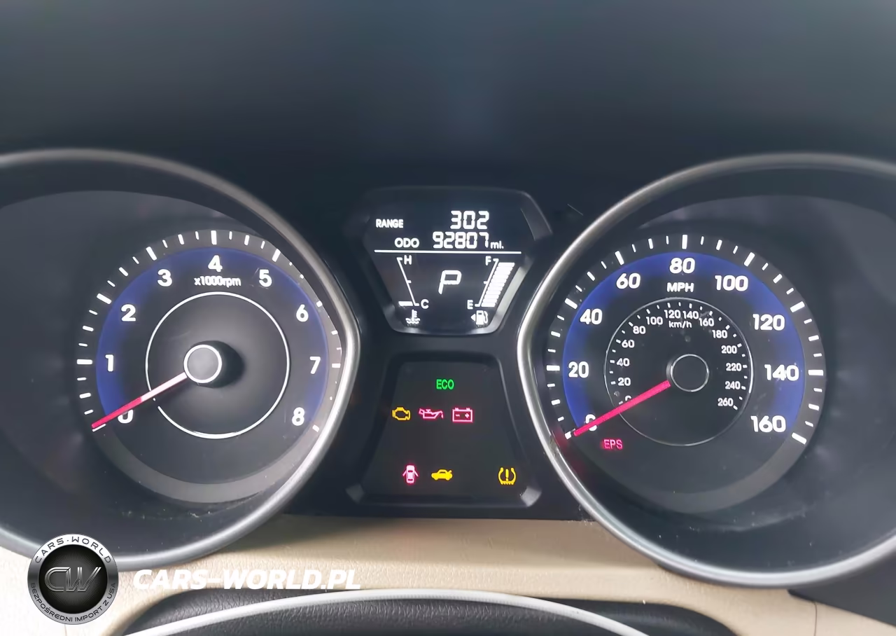 2013 Hyundai Elantra Gls VIN:5NPDH4AE4DH212405 - 7