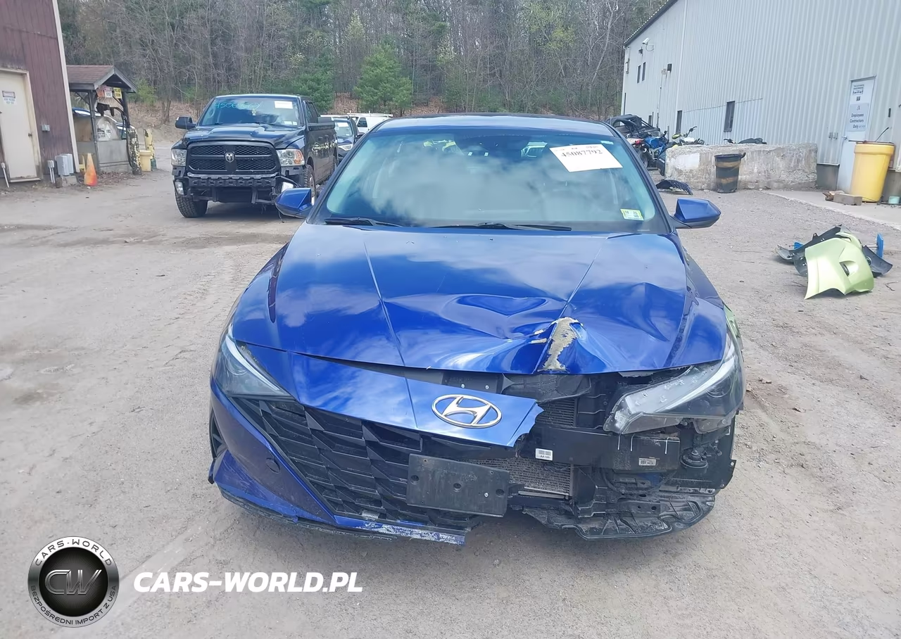 2021 Hyundai Elantra Sel VIN:KMHLM4AG1MU068175 - 13