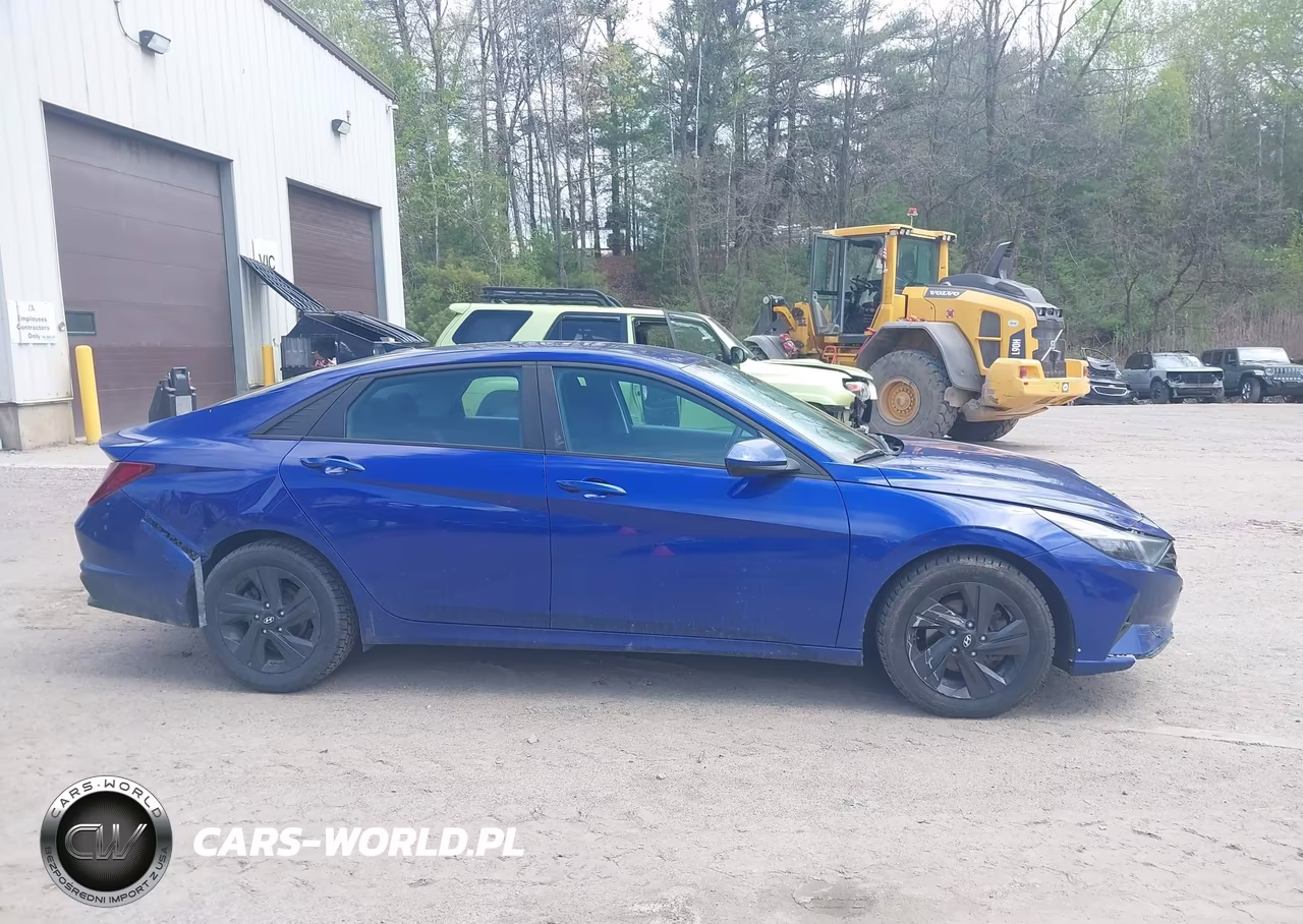 2021 Hyundai Elantra Sel VIN:KMHLM4AG1MU068175 - 14