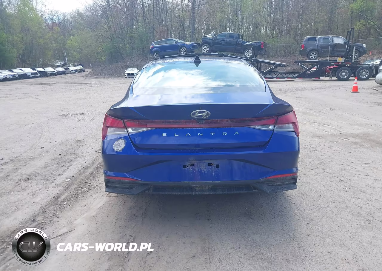2021 Hyundai Elantra Sel VIN:KMHLM4AG1MU068175 - 17