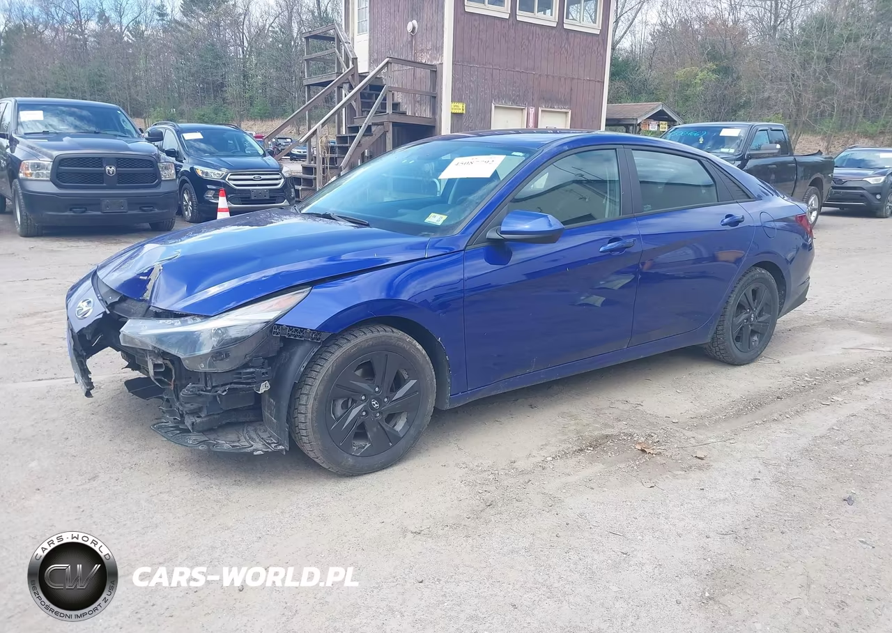 2021 Hyundai Elantra Sel VIN:KMHLM4AG1MU068175 - 2