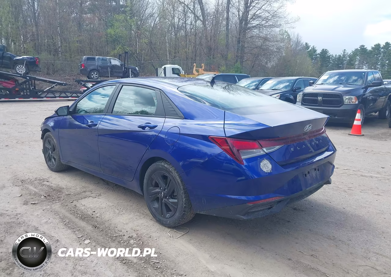 2021 Hyundai Elantra Sel VIN:KMHLM4AG1MU068175 - 3