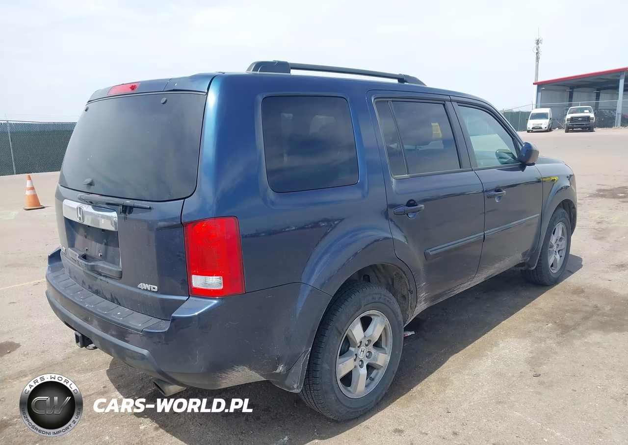2011 Honda Pilot Ex-L VIN:5FNYF4H56BB072432 - 4