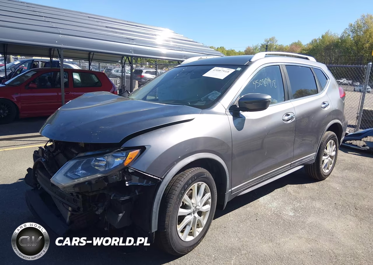 2017 Nissan Rogue Sv VIN:KNMAT2MV2HP597927 - 2