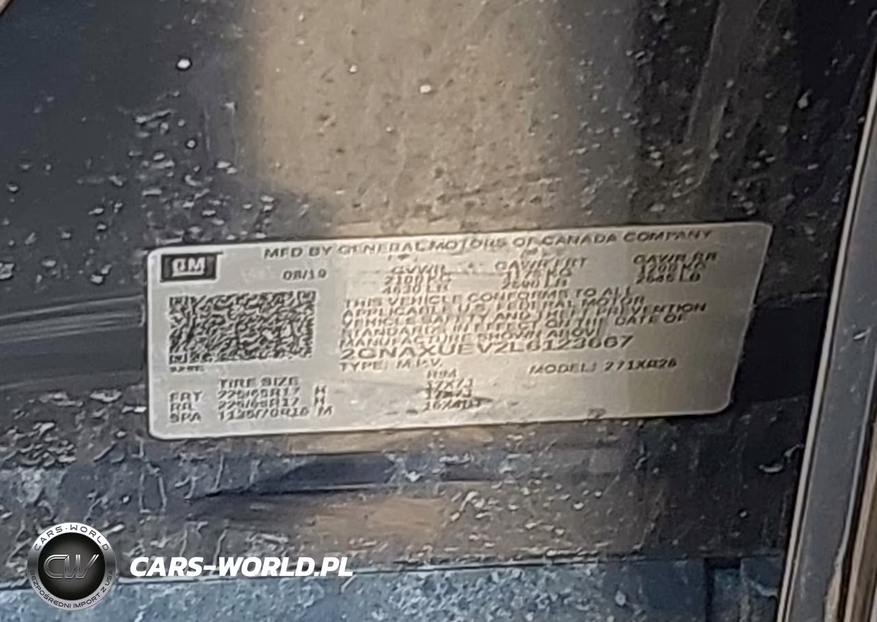 2020 Chevrolet Equinox Awd Lt 1.5L Turbo VIN:2GNAXUEV2L6123667 - 9