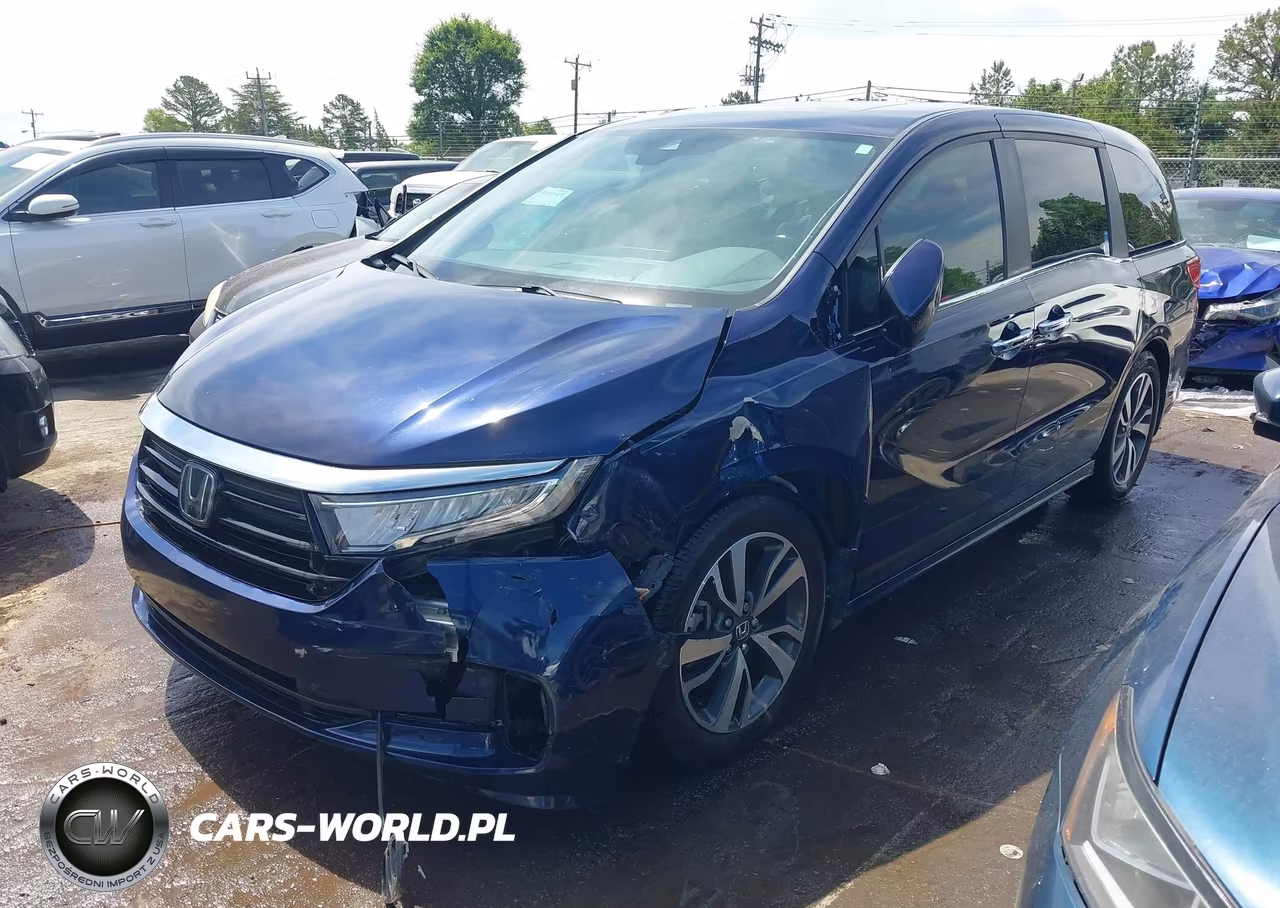 2023 Honda Odyssey Touring VIN:5FNRL6H88PB073964 - 2
