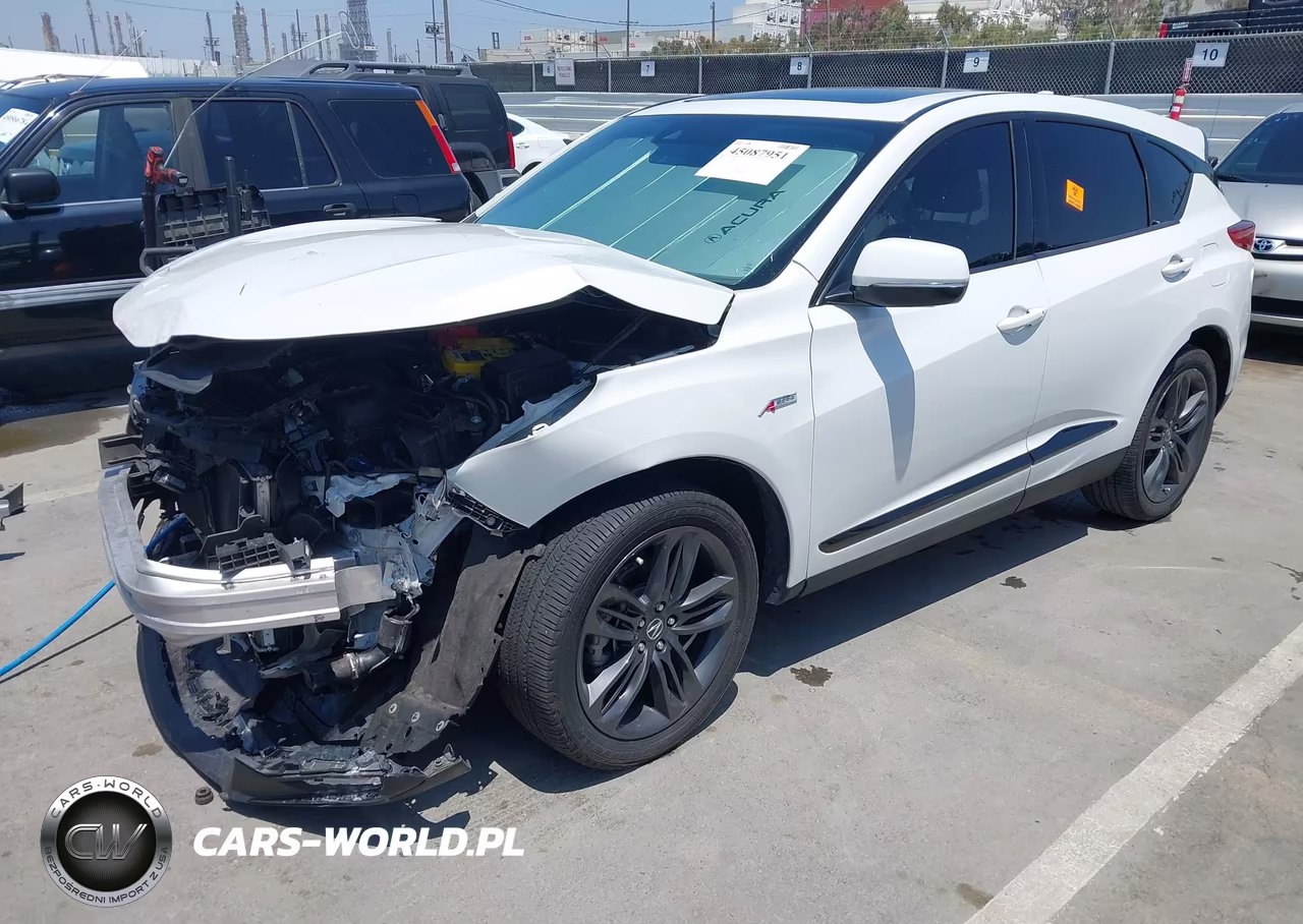 2022 Acura Rdx A-Spec Package VIN:5J8TC1H67NL004816 - 2