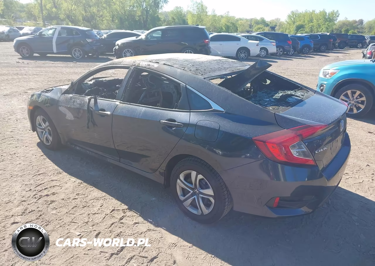 2018 HONDA CIVIC LX VIN:19XFC2F53JE205188 - 3