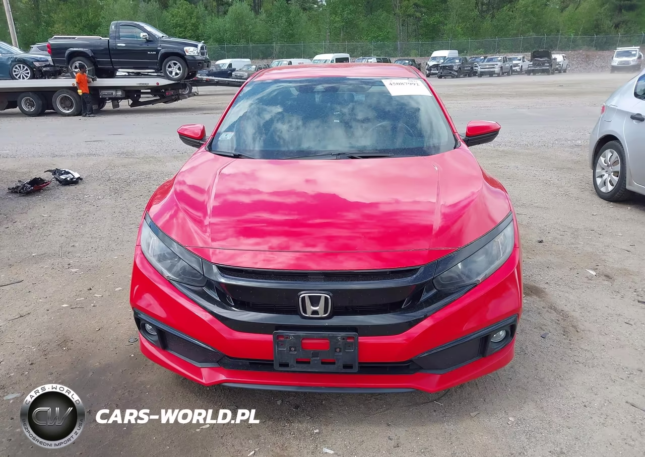 2019 Honda Civic Sport VIN:2HGFC2F89KH508588 - 12