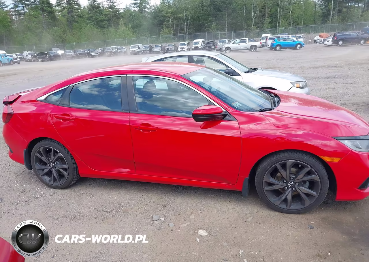 2019 Honda Civic Sport VIN:2HGFC2F89KH508588 - 13