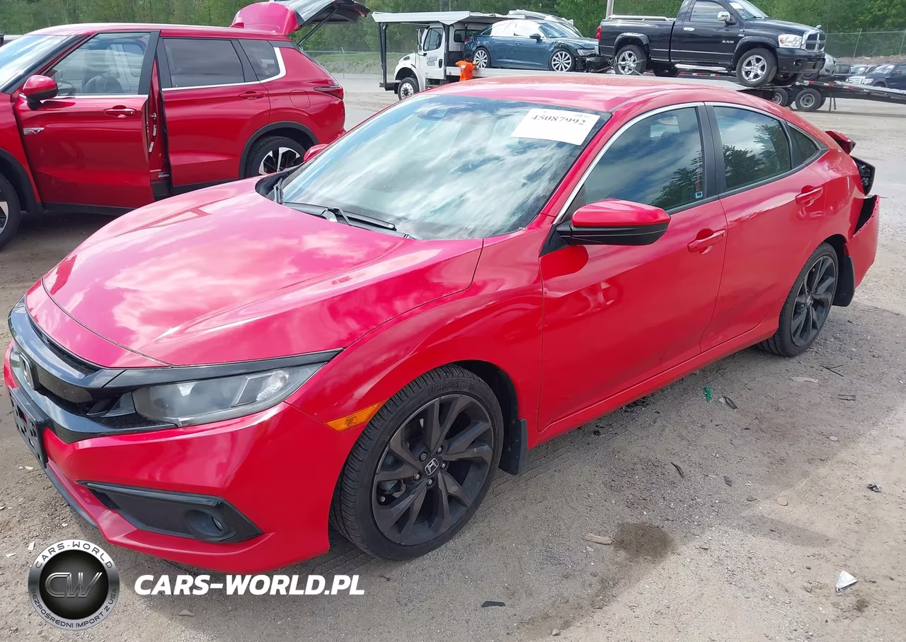 2019 Honda Civic Sport VIN:2HGFC2F89KH508588 - 2