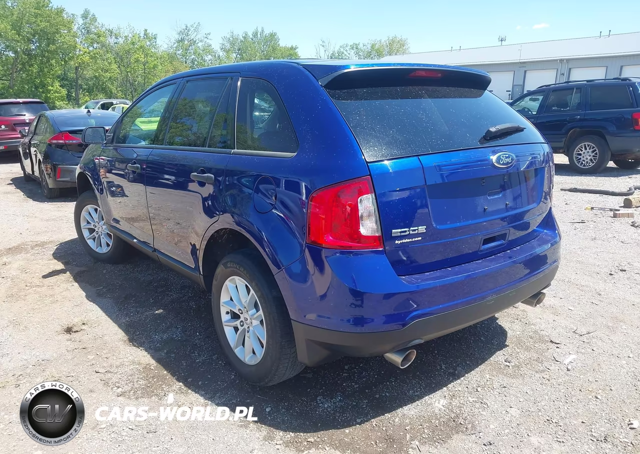 2013 Ford Edge Se VIN:2FMDK3GC0DBE06700 - 3