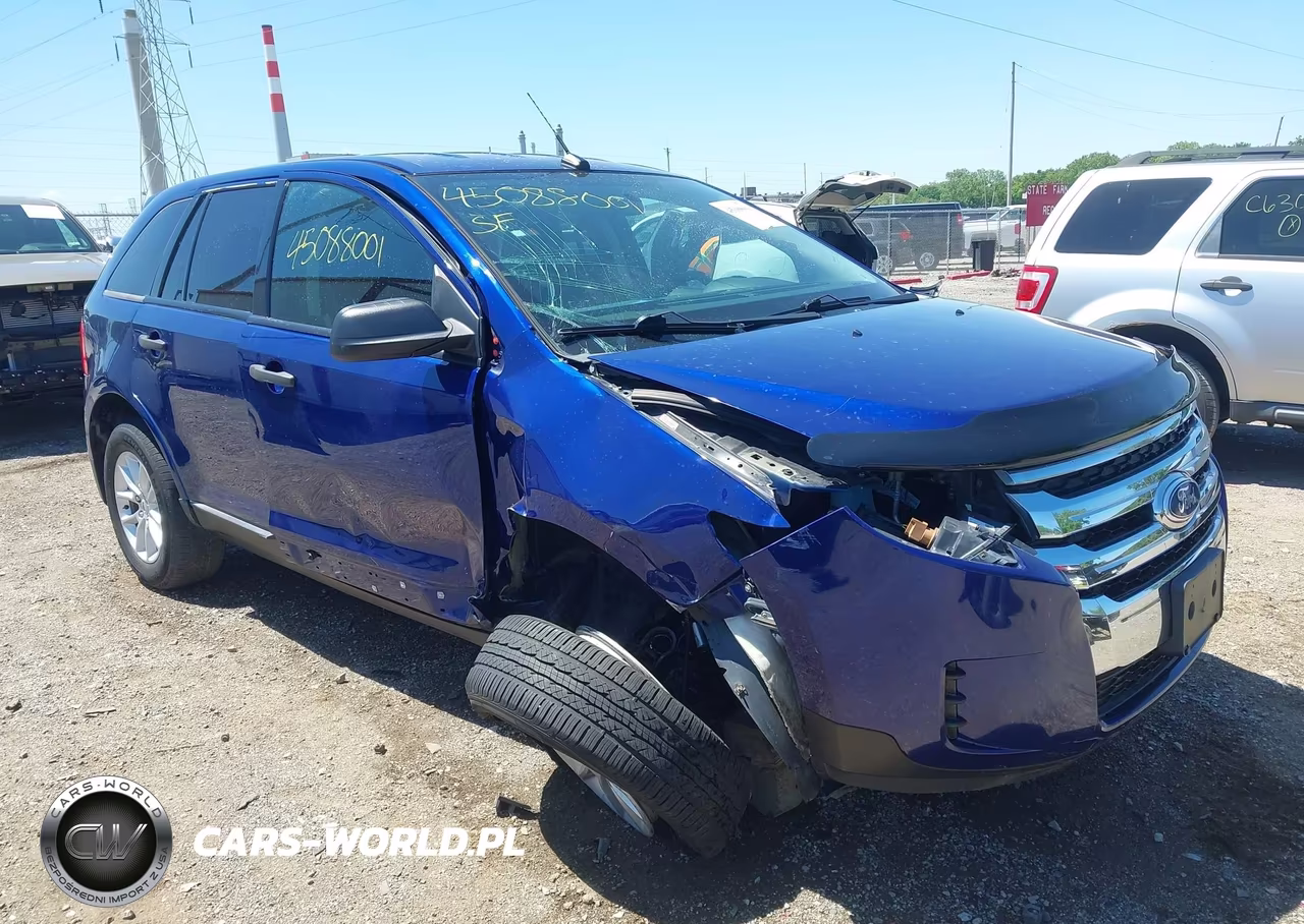 2013 Ford Edge Se VIN:2FMDK3GC0DBE06700 - 6