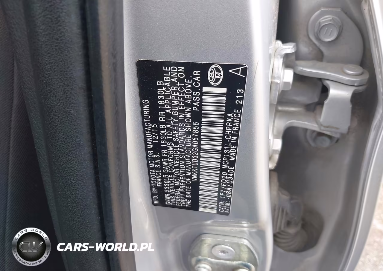 2016 Toyota Yaris L VIN:VNKKTUD32GA057856 - 9