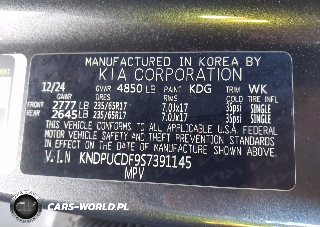 2025 Kia Sportage Lx VIN:KNDPUCDF9S7391145 - 9
