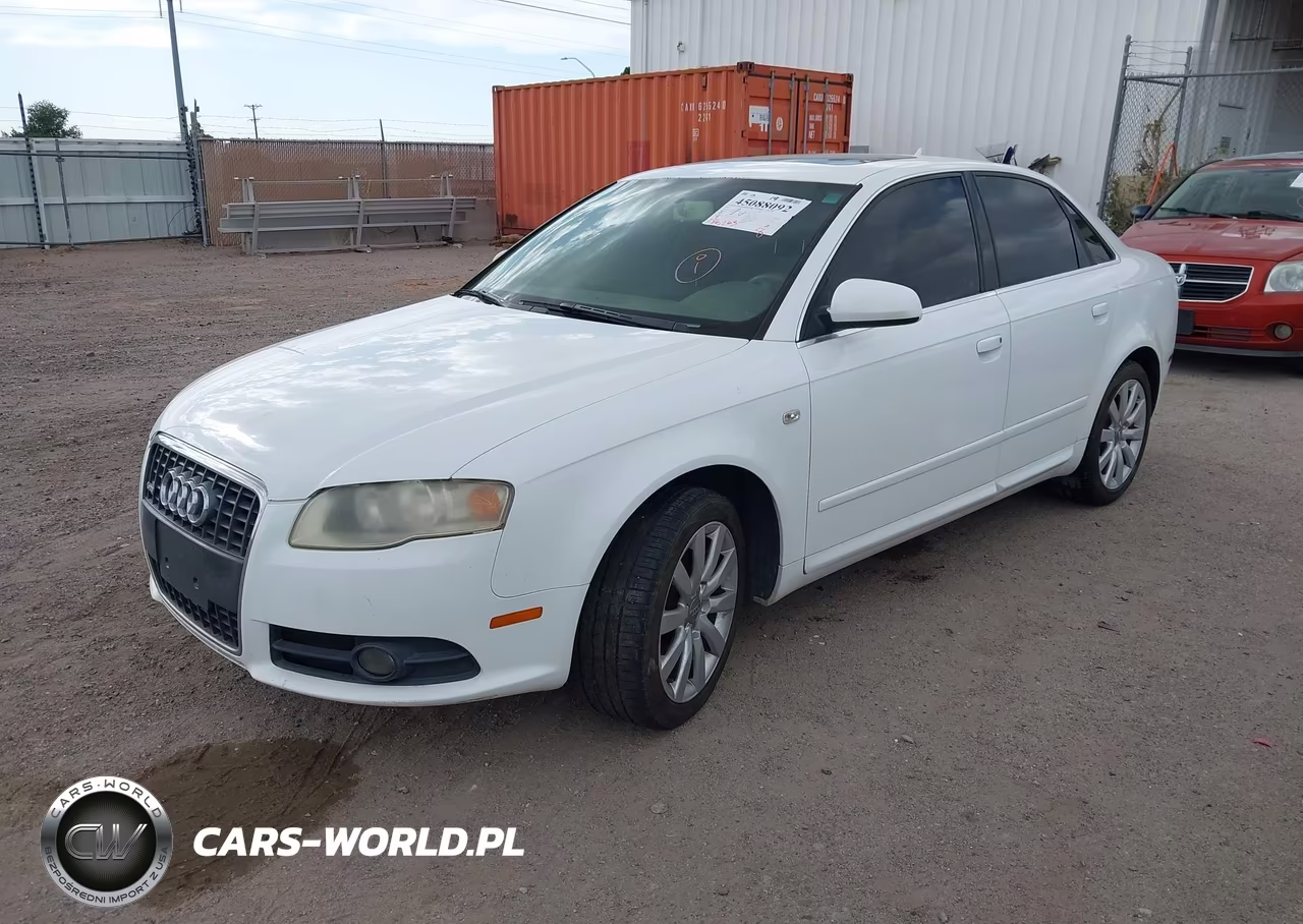2008 Audi A4 2.0T-2.0T Special Edition VIN:WAUAF78E38A048168 - 2