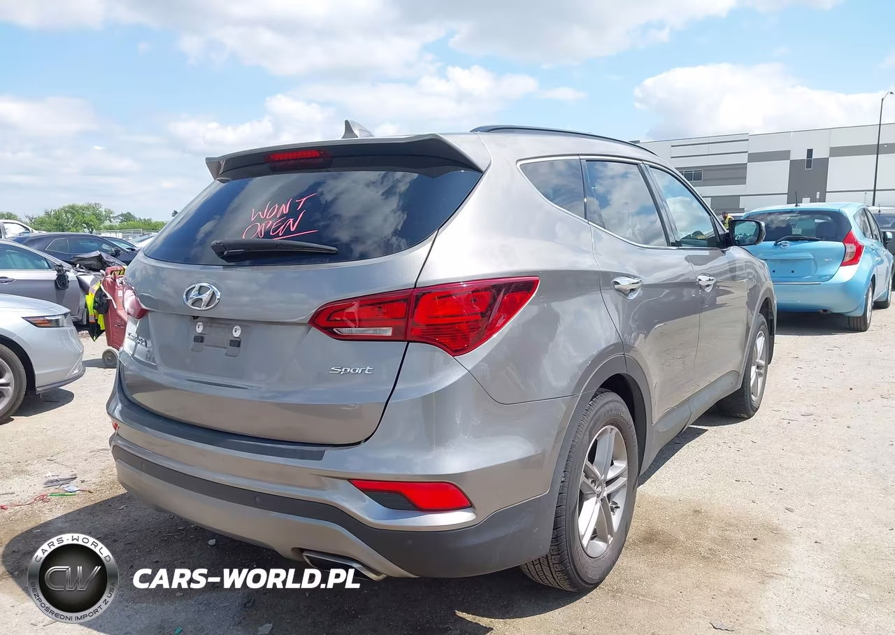 2017 Hyundai Santa Fe Sport 2.4L VIN:5NMZU3LB0HH050418 - 4