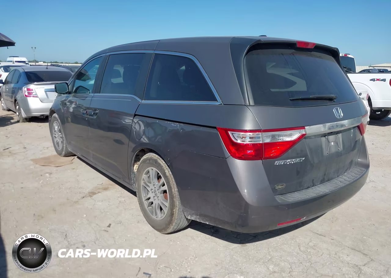 2012 Honda Odyssey Ex-L VIN:5FNRL5H69CB144253 - 3