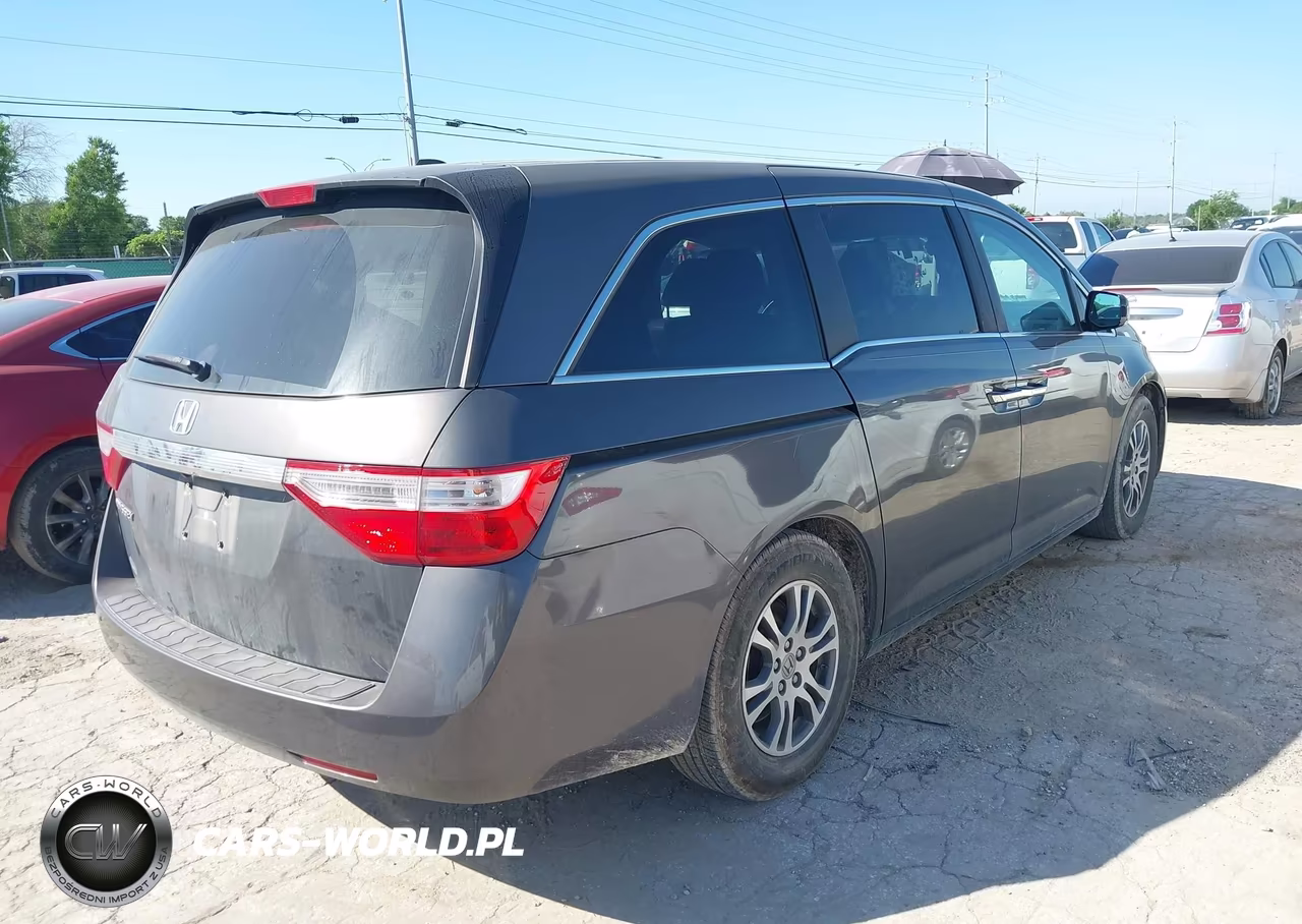 2012 Honda Odyssey Ex-L VIN:5FNRL5H69CB144253 - 4