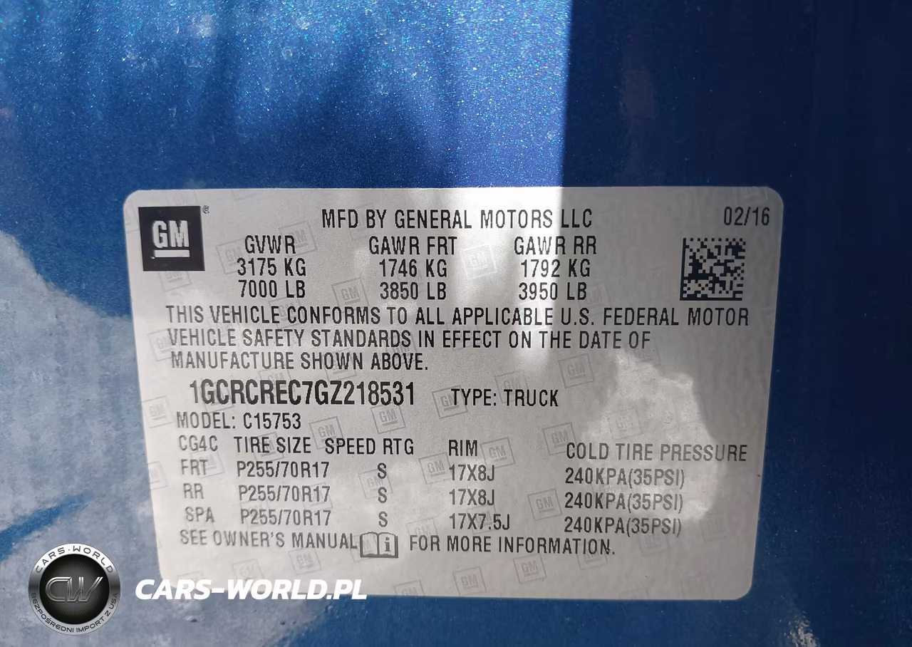 2016 Chevrolet Silverado 1500 1Lt VIN:1GCRCREC7GZ218531 - 9