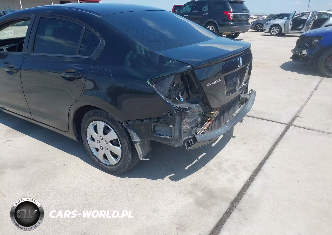 2012 Honda Civic Lx VIN:2HGFB2F55CH608925 - 6