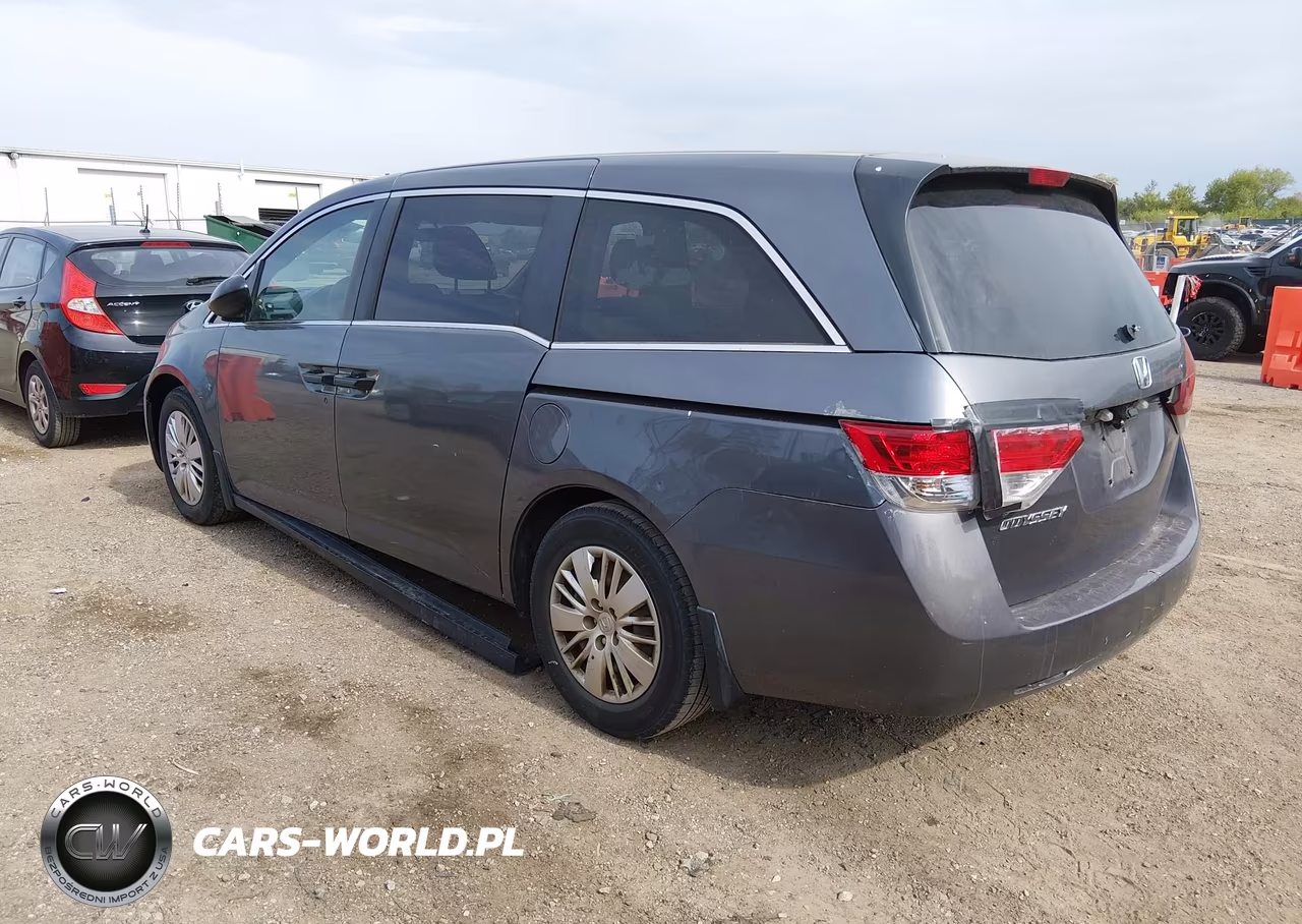 2015 Honda Odyssey Lx VIN:5FNRL5H21FB127321 - 3