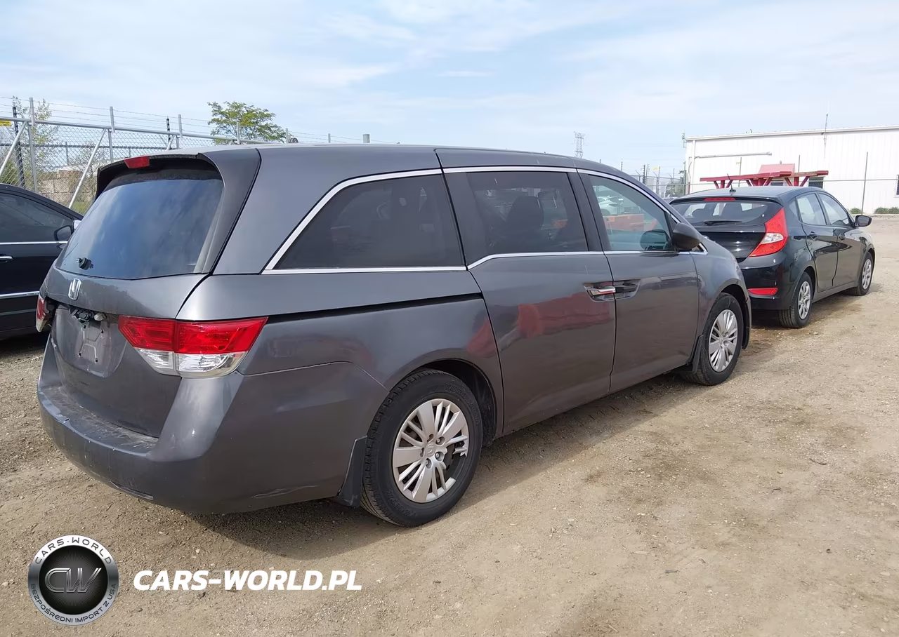 2015 Honda Odyssey Lx VIN:5FNRL5H21FB127321 - 4