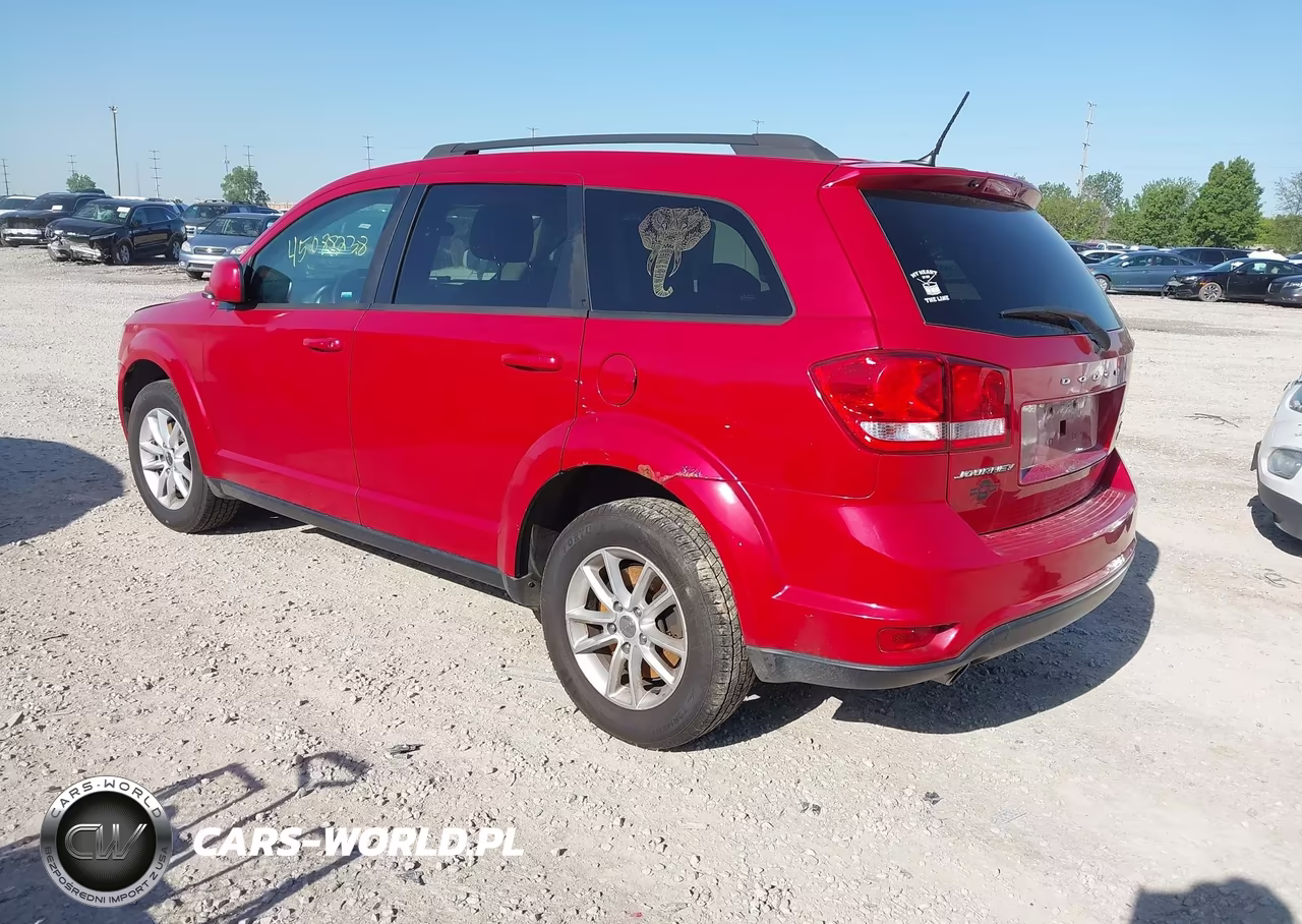 2015 Dodge Journey Sxt VIN:3C4PDCBG9FT658300 - 3