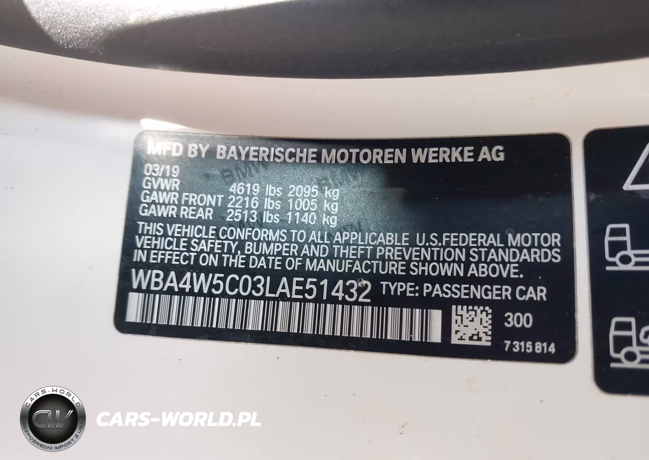 2020 BMW 430I xDrive VIN:WBA4W5C03LAE51432 - 9