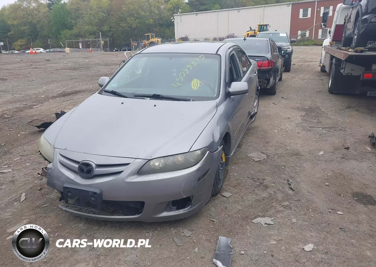 2007 Mazda Mazda6 I Sport Ve VIN:1YVHP80C975M61535 - 2
