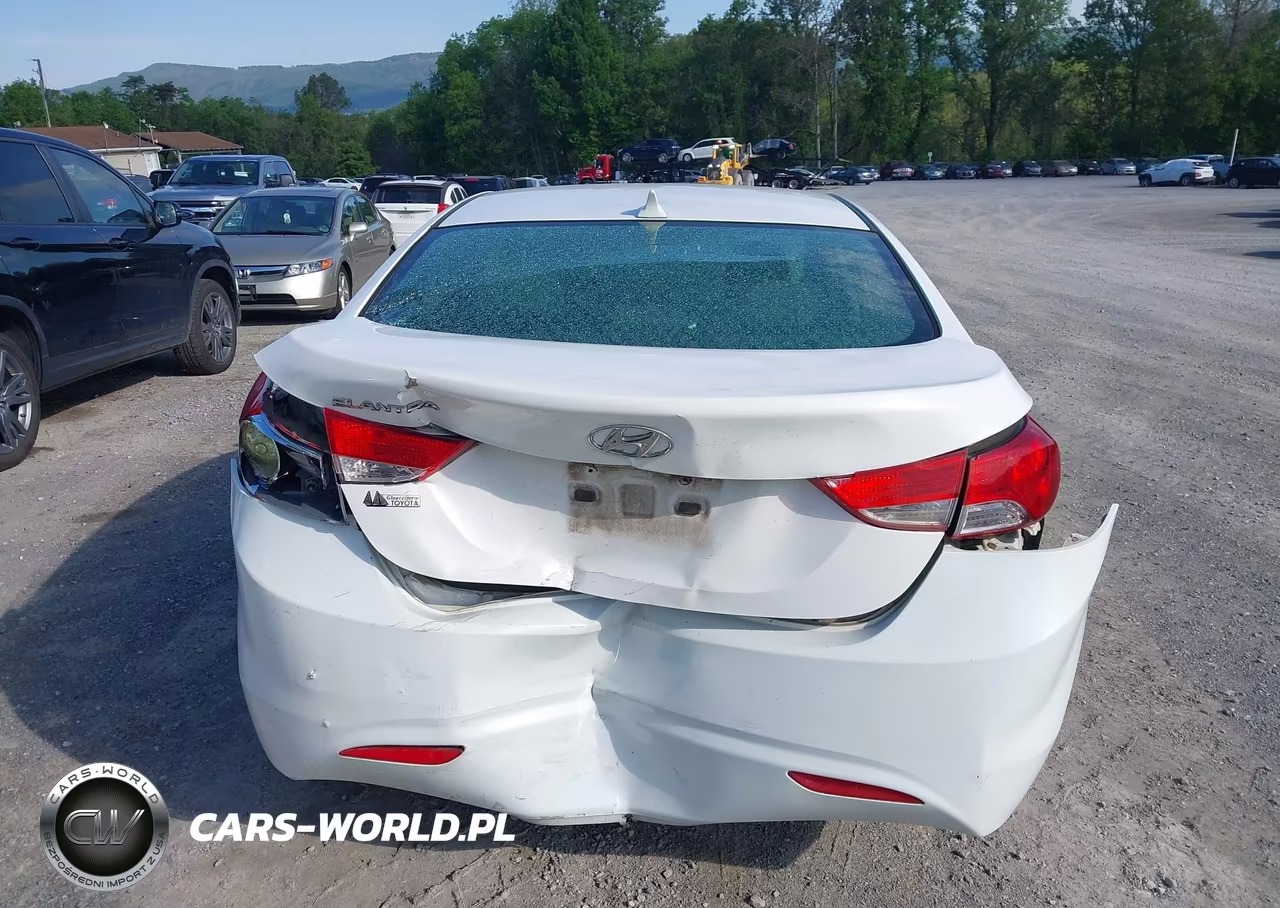 2013 Hyundai Elantra Gls VIN:5NPDH4AE4DH437214 - 17
