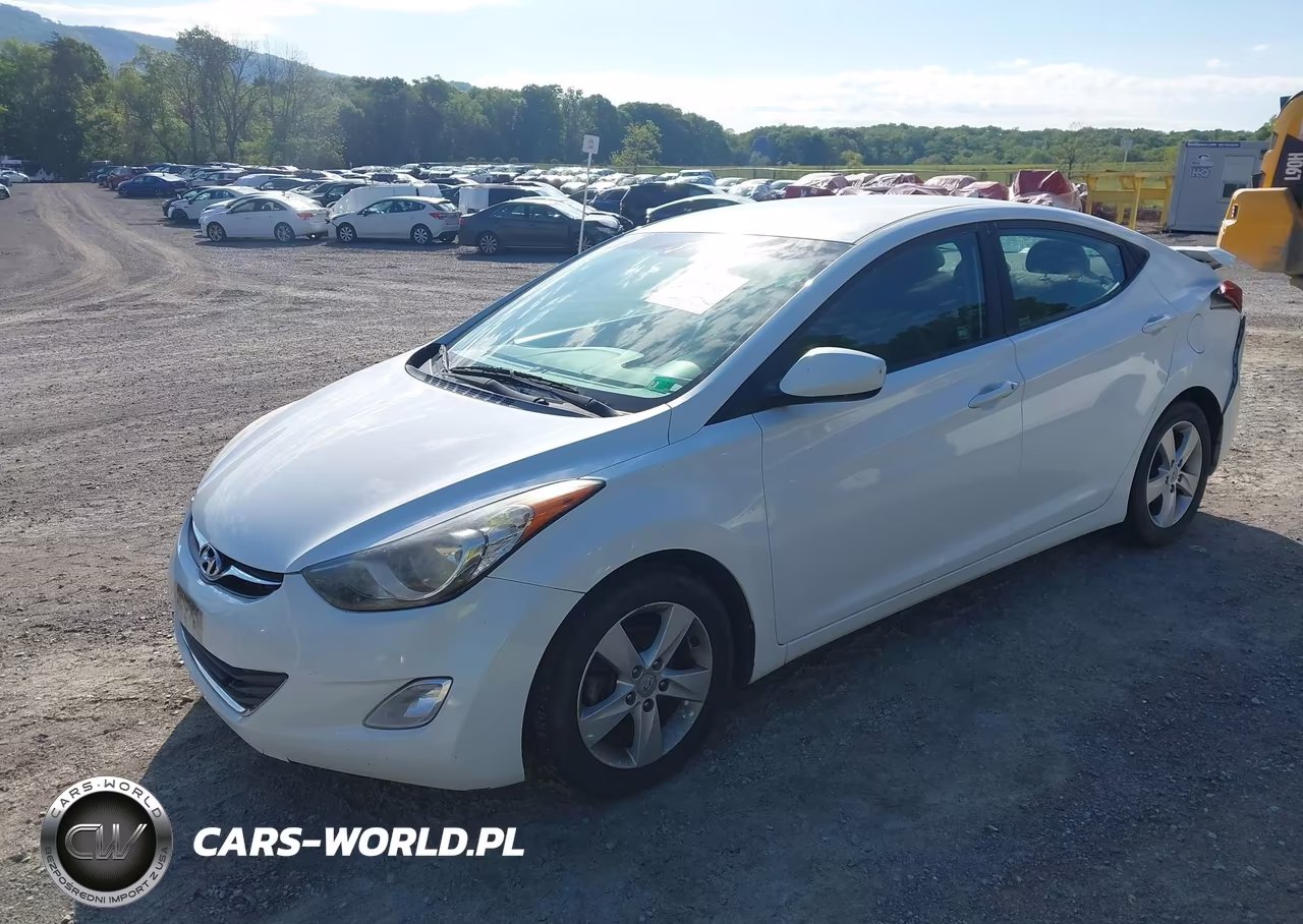 2013 Hyundai Elantra Gls VIN:5NPDH4AE4DH437214 - 2