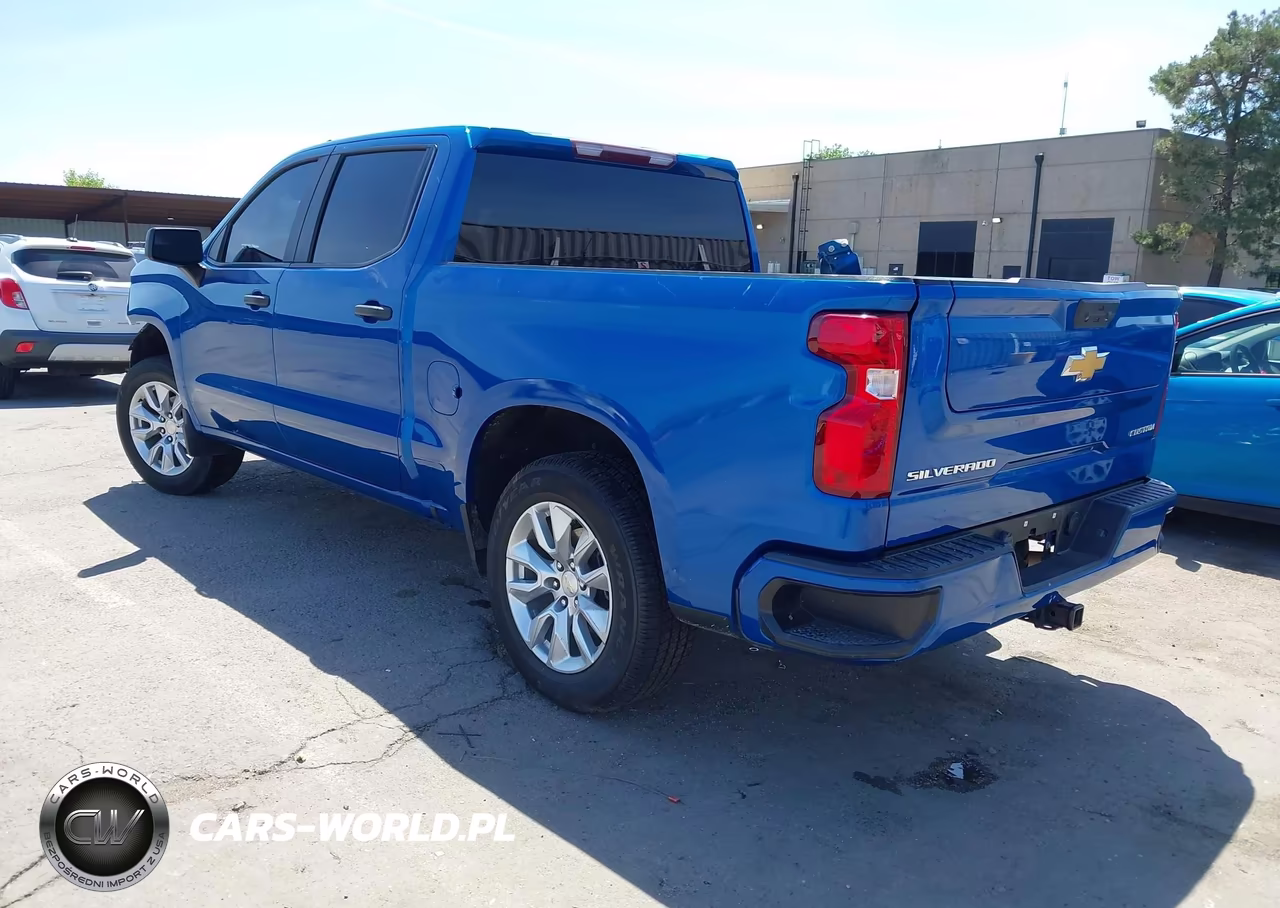 2023 Chevrolet Silverado 1500 2Wd Short Bed Custom VIN:3GCPABEK9PG193630 - 3