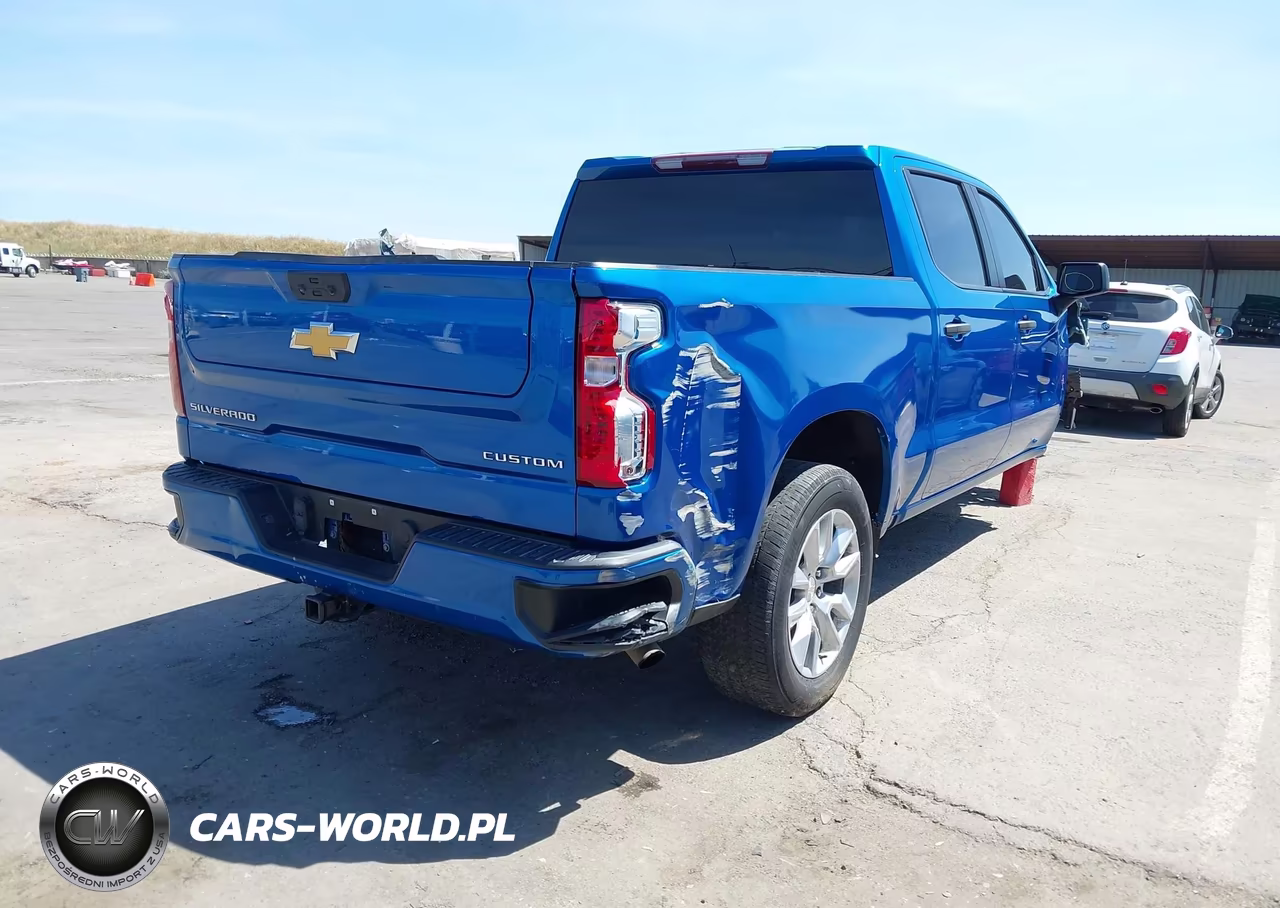 2023 Chevrolet Silverado 1500 2Wd Short Bed Custom VIN:3GCPABEK9PG193630 - 4