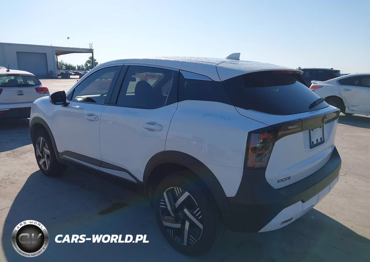 2025 Nissan Kicks Sv Fwd VIN:3N8AP6CA2SL393873 - 3